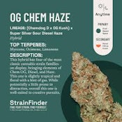 OG Chem Haze | Flower | 3.5g (The Botanist)