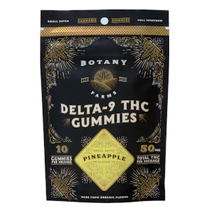 Botany Farms - Botany Farms | 5mg THC + 5mg CBD Gummies | Pineapple