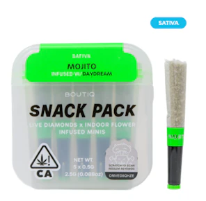 MOJITO X DAY DREAM DIAMOND INFUSED 5 PACK 2.5G