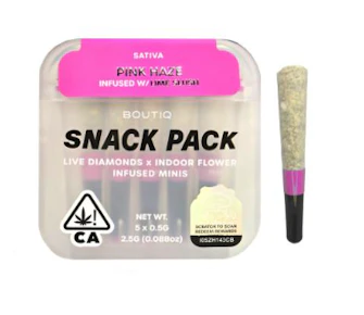 PINK HAZE X LIME SLUSH DIAMOND INFUSED 5 PACK 2.5G