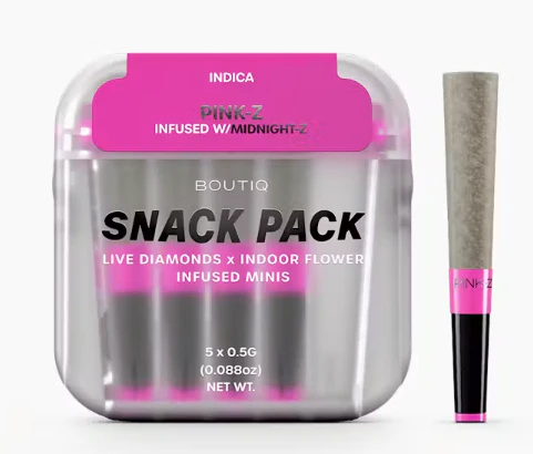 Boutiq - Pink-Z x Midnight Z Diamond Indused 5 Pack Main Image