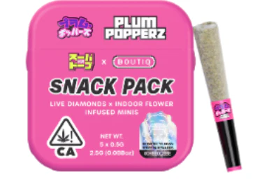 Boutiq - Plum Popperz Boutiq x Super Dope Infused 5 Pack Main Image