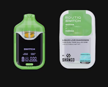 BOUTIQ - 1g Liquid Live Diamonds AIO Switch Dual Tank - Sour Tangie x Grape Soda