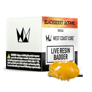 West Coast Cure - Blackberry Octane (I) | 1g Live Resin Badder | West Coast Cure
