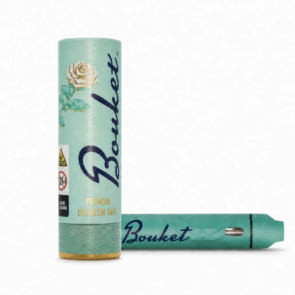 Bouket - Bouket | Sour Apple | Live Resin AIO | 1g Main Image