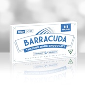 Barracuda - 1:1 Dark Chocolate Bar (Hybrid) - 200mg