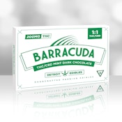 Barracuda - 1:1 Dark Mint Chocolate Bar (Hybrid) - 200mg