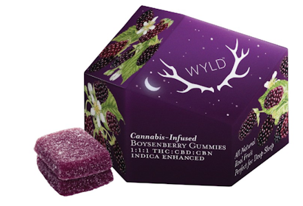 WYLD - Wyld - Boysenberry 1:1:1 THC:CBD:CBN - Indica