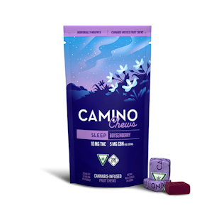 CAMINO - Camino Boysenberry 'Sleep' Fruit Chews 100mg