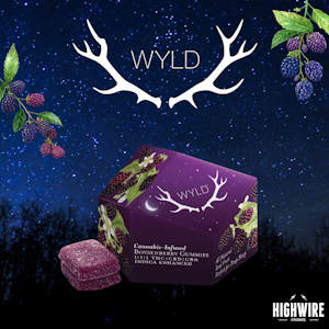 WYLD - WYLD Gummies Boysenberry 2:1:1 200mg