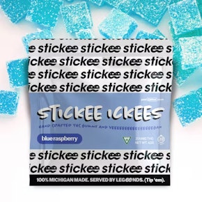 Stickee-ickees - Blue Raspberry 200MG (5x40MG)