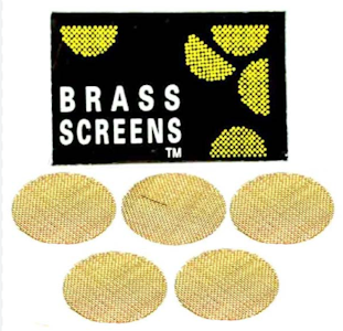 Smokezone 420 International Trade - Accessory - Metal Brass Pipe Screen