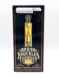 BRASS KNUCKLES - Brass Knuckles | Strawberry Cough | 1g AIO