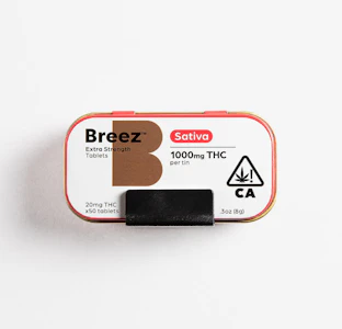 Breez - Breez Extra-Strength Tablets SATIVA (50x20mg) 1000mg