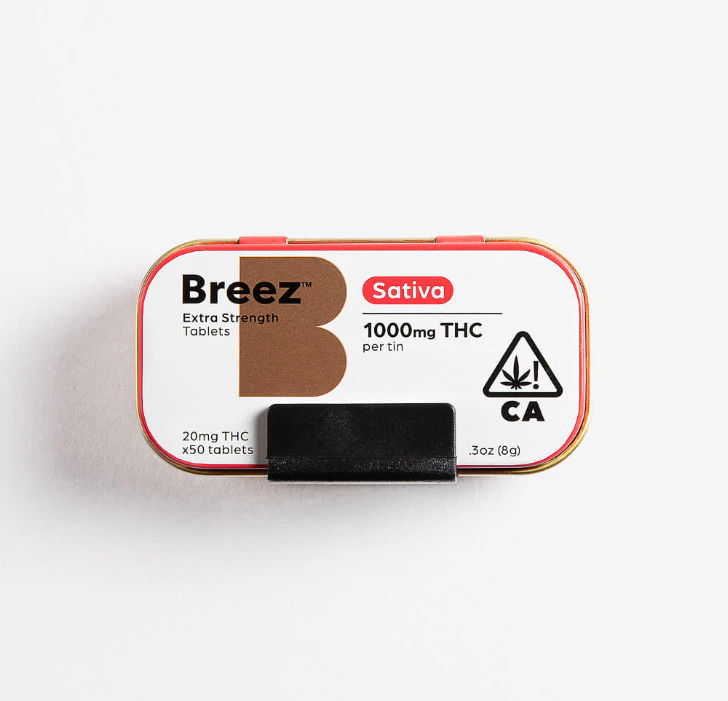 Breez - Breez Extra-Strength Tablets SATIVA (50x20mg) 1000mg Main Image