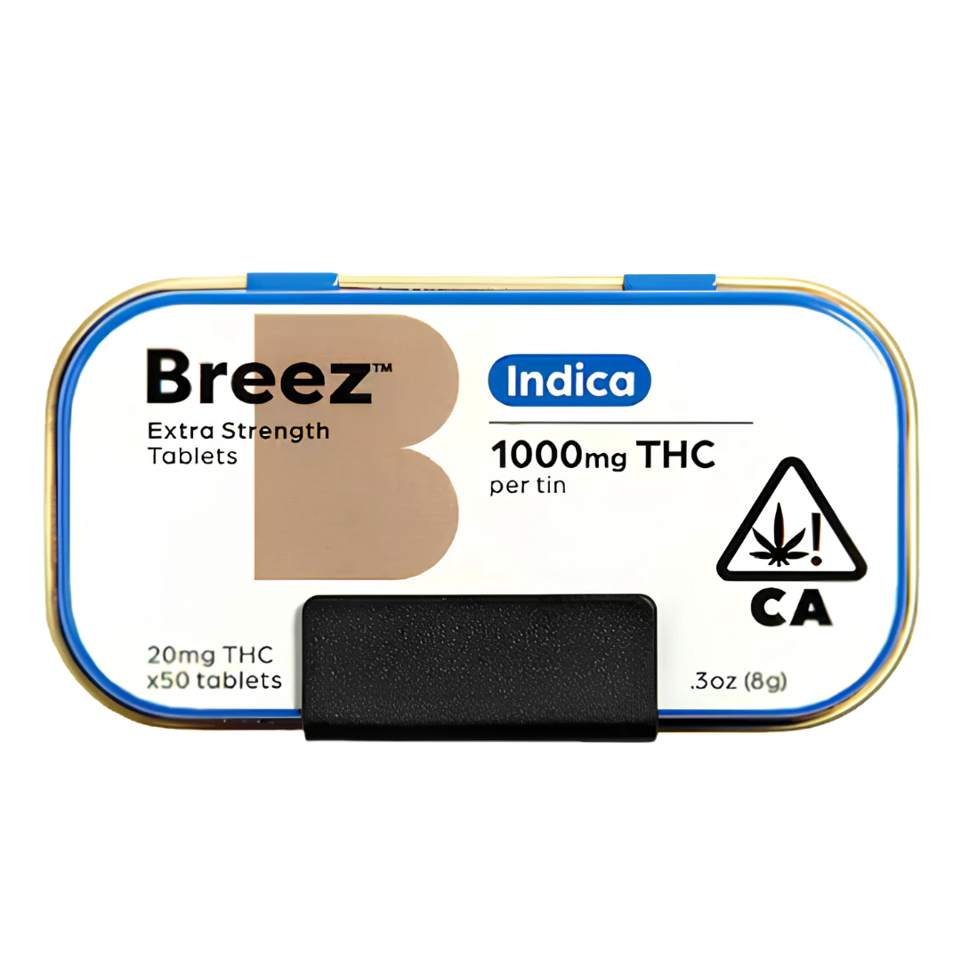 Breez - Breez - Extra Strength 1000mg - Indica Main Image