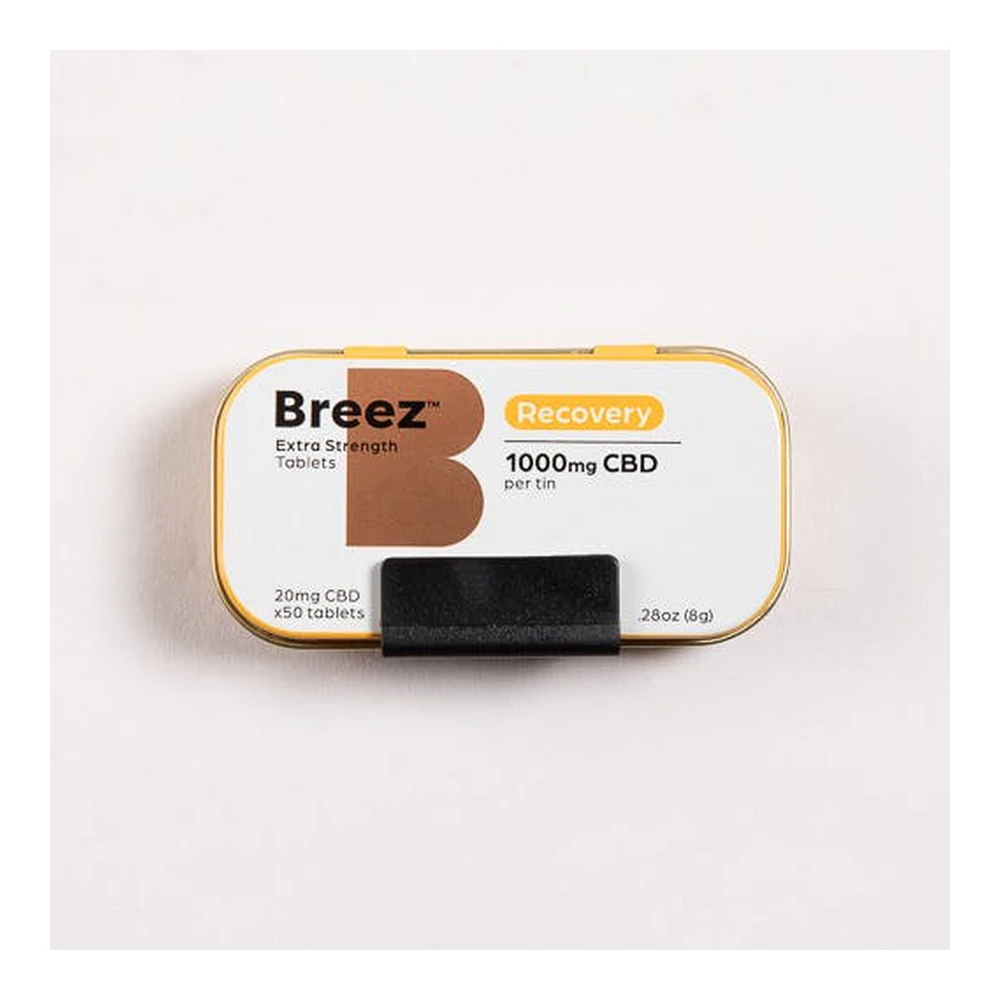 Breez - Breez | Recovery | CBD Tablet Tin | 40mg Main Image