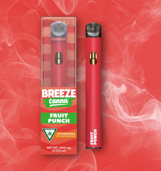Breeze Canna - Fruit Punch Rechargeable Vape - 1g Main Image