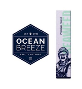 Ocean Breeze - Peanut Butter Pie PreRoll - 1g - OBC