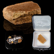 Old School Hash-Lebanese Brick Hash -Hybrid- Chem Kush-1g-THC 45.50%
