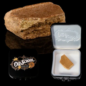 Brick Hash - Old School Hash-Lebanese Brick Hash -Hybrid- Chem Kush-1g-THC 45.50%