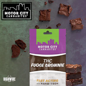 Motor City Cannabites Fudge Brownie 200mg