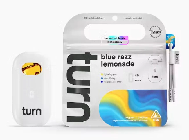 turn - [Turn Up] - BB TurnOne (1g) - Blue Razz Lemonade Main Image