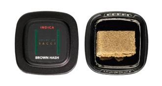House of Sacci - Brown Hash Indica - Hash - 1g