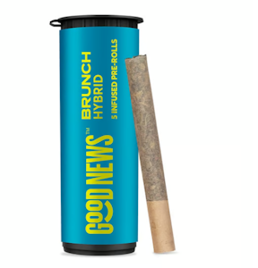 GOOD NEWS - Brunch Infused 5pk Pre-Rolls - 2.5g