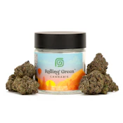 Rolling Green - Bubba Kush - 29.36% THC - 3.5g - Dry Flower