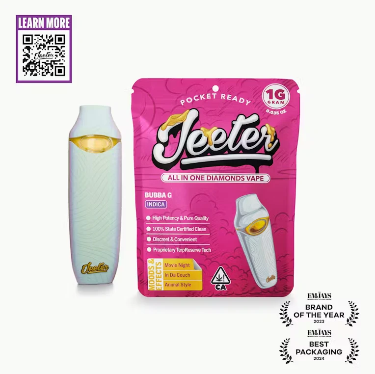 Jeeter - Jeeter - All In One - Liquid Diamonds - Indica - Bubba G - (1g) Main Image