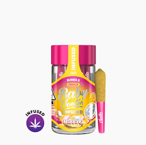 JEETER - Jeeter - Pre Roll Pack - Infused Baby Jeeter - Indica - Bubba G - (2.5g total) 5 Pack