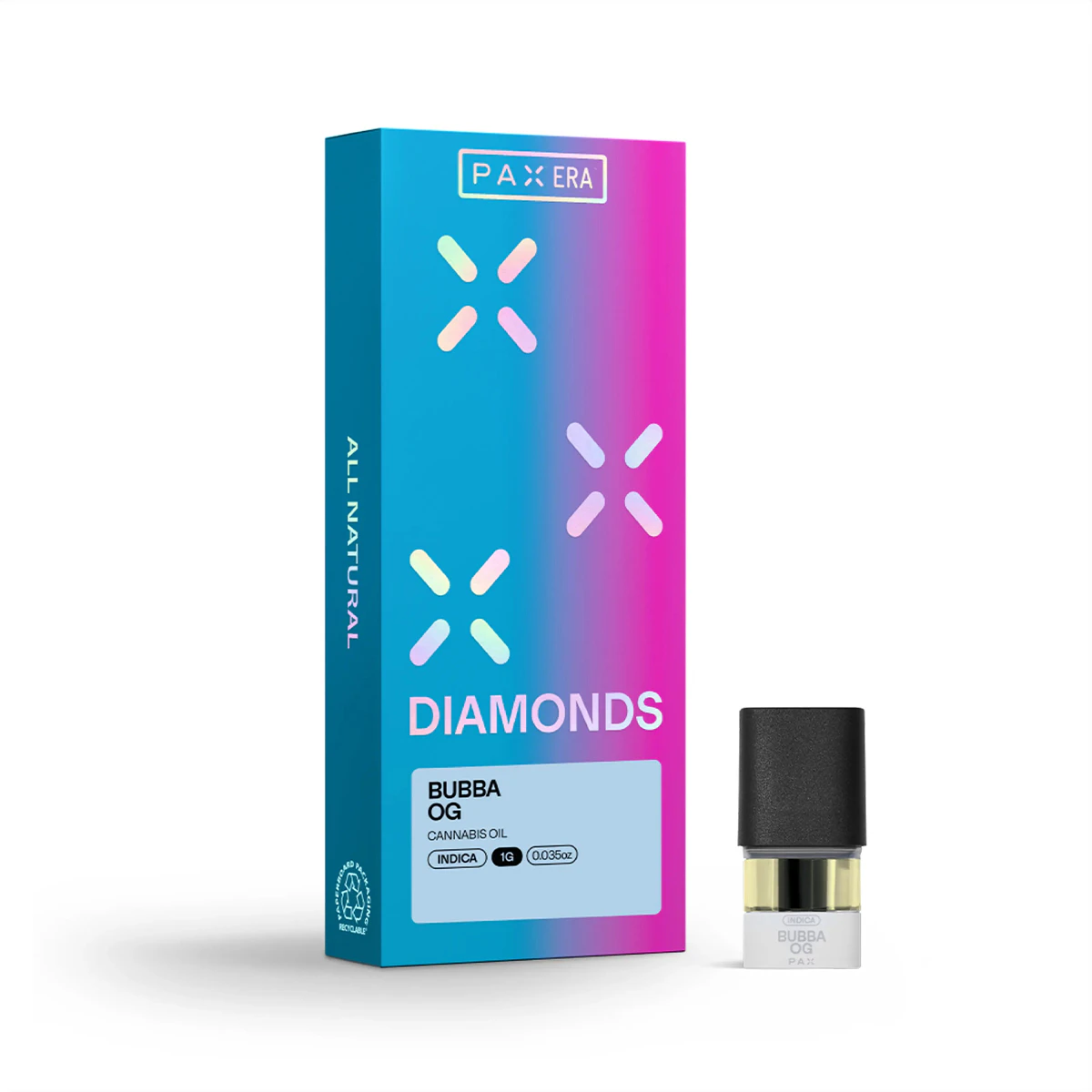 PAX - PAX Diamonds Bubba OG THC Pod 1.0g Main Image