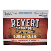 Revert - Bubba Kush - Kief Infused Ground Flower - 14g