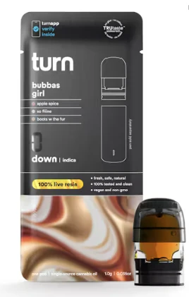 turn - Turn | Bubba's Girl | Live Resin | indica Turn POD Main Image
