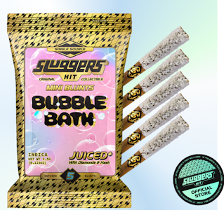 Sluggers - [Sluggers] Infused Blunt 5 Pack - 3.5g - Bubble Bath (I)