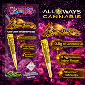 All Ways Aeroponics - Bubble Gum Burst (S) Jupiter Joints Infused 1g