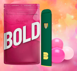 BOLD - Bubblegum Disposable Pen - 1g