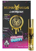 Bubblegum Burst | Muha Meds | 3rd Gen Distillate Cartridge | 1g
