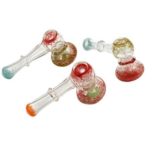 MJ WHOLESALE - Handheld Glass Bubbler