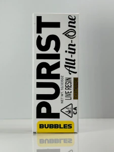 Purist - Purist 1g Bubbles AIO Disposable