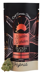 GOLDEN GARDEN - Golden Garden- Buckin Runtz- 3.5g flower