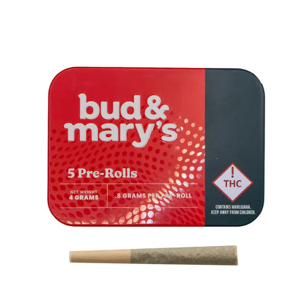 Bud & Mary's - Bud & Mary's - Kief Infused Pre-Rolls Master OG - 5 ct Main Image