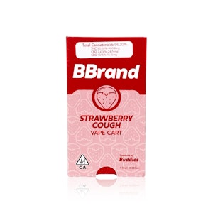 BUDDIES - BUDDIES - Cartridge - Strawberry Cough - BBrand - 1G