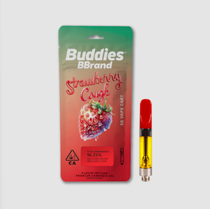 Buddies - Buddies 1G Strawberry Cough Cartridge