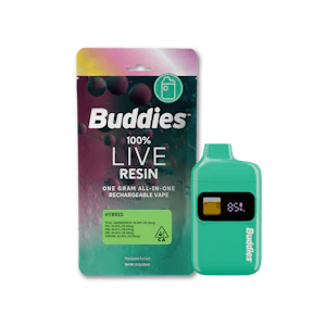 Buddies - Buddies | Purple Ice Water | Live Resin | All-in-One