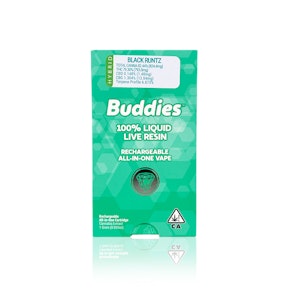 BUDDIES - All In One - Black Runtz - 1G