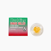 Buddies - Blue Ritz Cured Diamonds and Sauce Resin Dabs - 1g