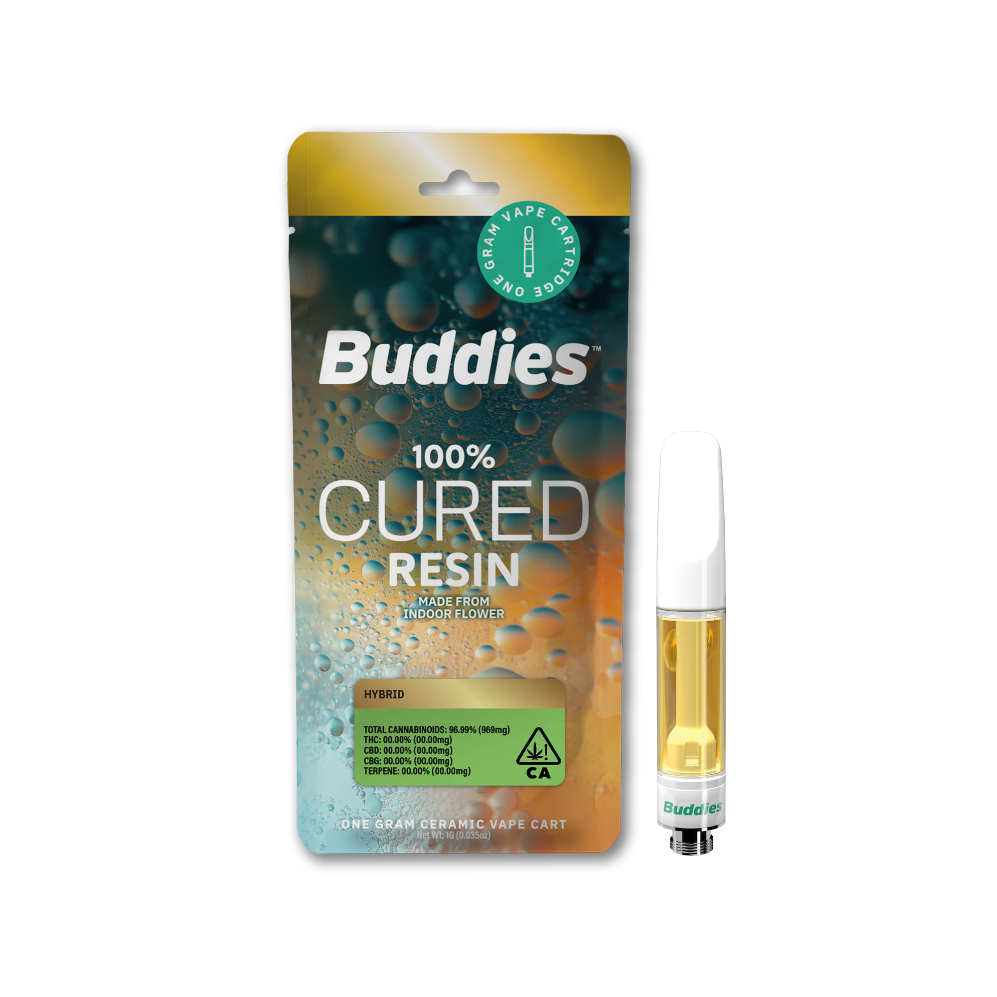 Buddies Brand - Buddies | Apples & Bananas | Cured Resin | Cartridge Main Image