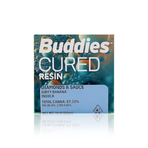 BUDDIES - Concentrate - Dirty Banana - Live Resin Diamonds & Sauce - 1G